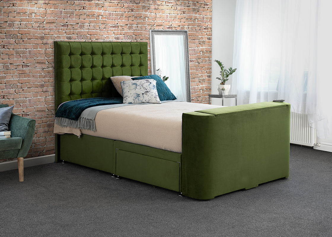 Venture Classic 2 Drawer Divan TV Bed