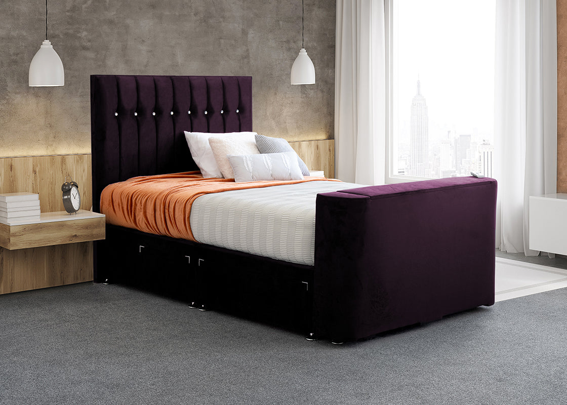 Venture Sparkle Side Ottoman TV Bed