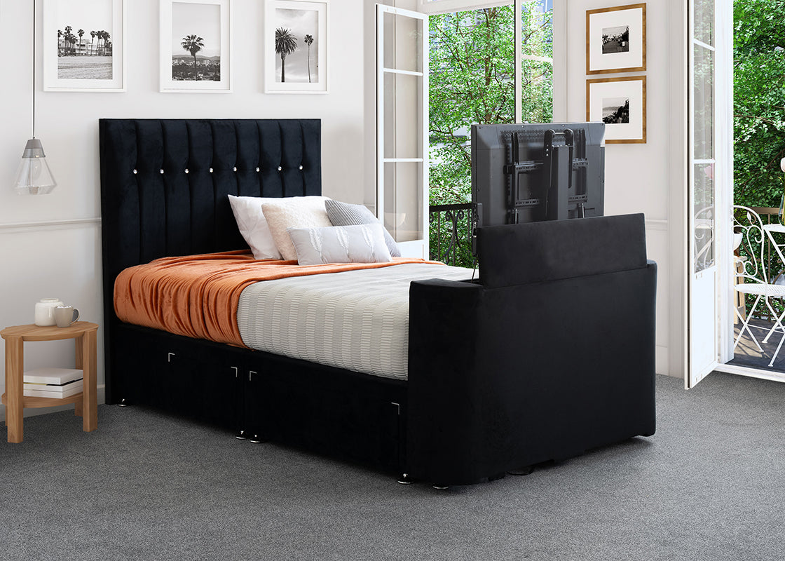 Venture Sparkle Side Ottoman TV Bed