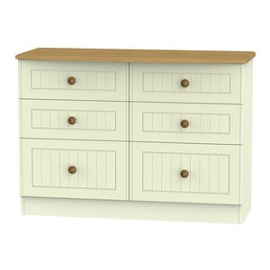 WAR015 6 Drawer Midi Chest