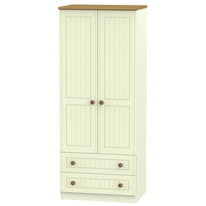 WAR061 2ft6in 2 Drawer Robe