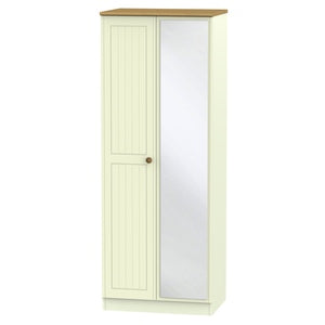 WAR087 Tall 2ft6in Mirror Robe
