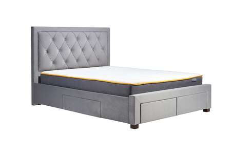 Woodbury Assembly Double Bed Grey