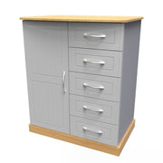 WHI059 Child Robe/1 Door 5 Drawers