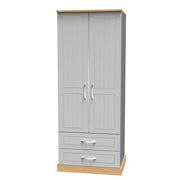 WHI081 Tall 2 Drawer Robe