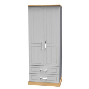 WHI081 Tall 2 Drawer Robe