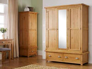 Woburn 3 Door 2 Drawer Wardrobe Oak