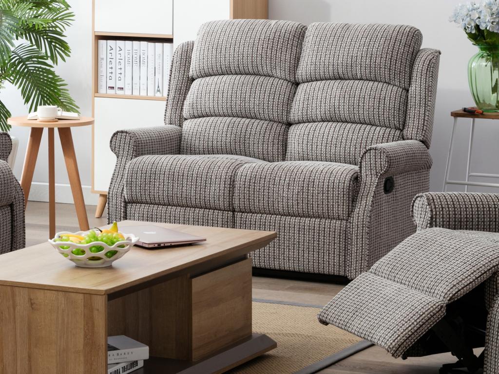 Windsor 2 Seater Recliner (Latte)