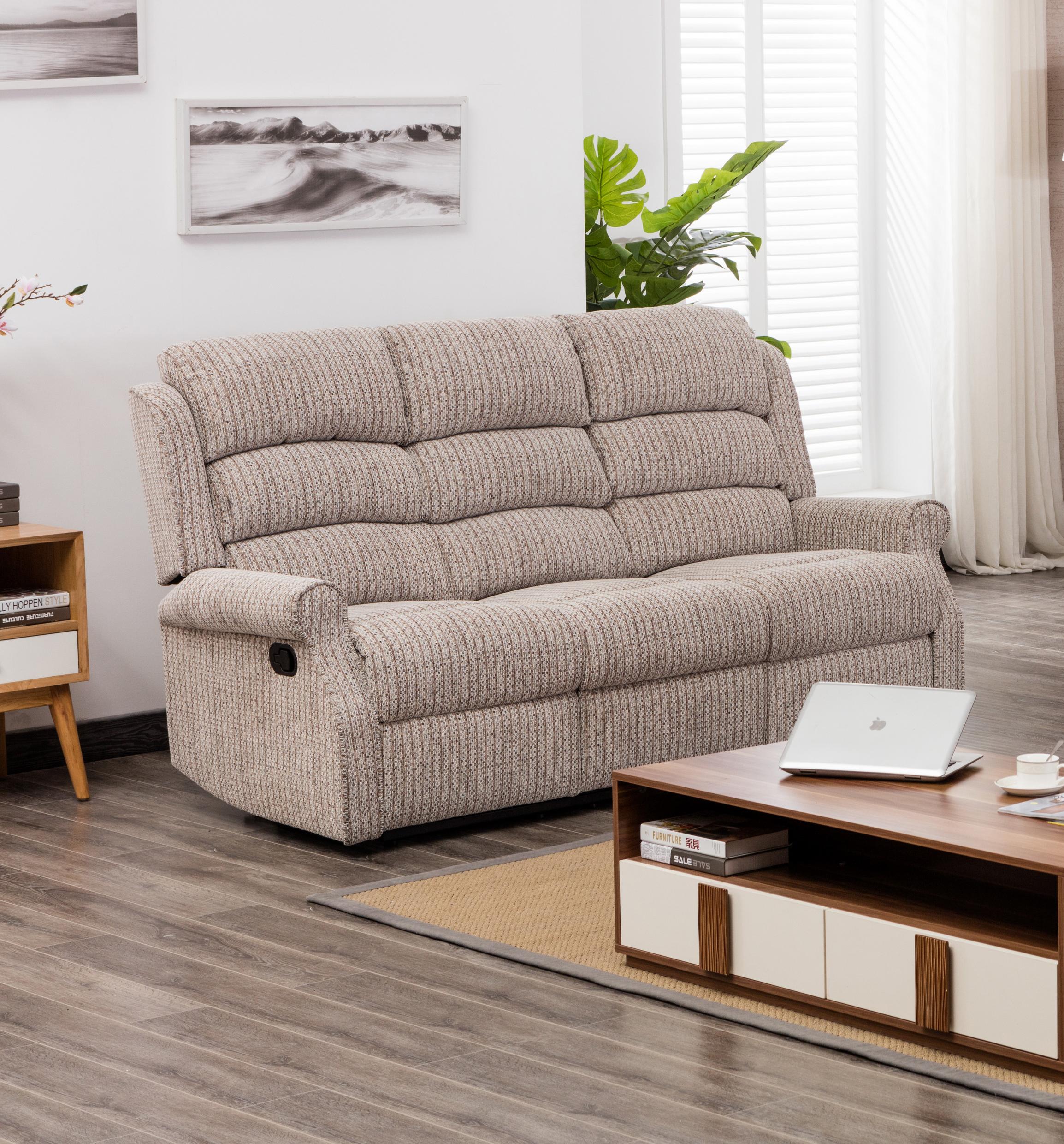 Windsor 3 Seater Recliner (Natural)