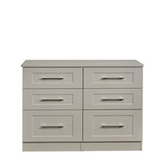YOR015 6 Drawer Midi Chest
