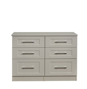 YOR015 6 Drawer Midi Chest