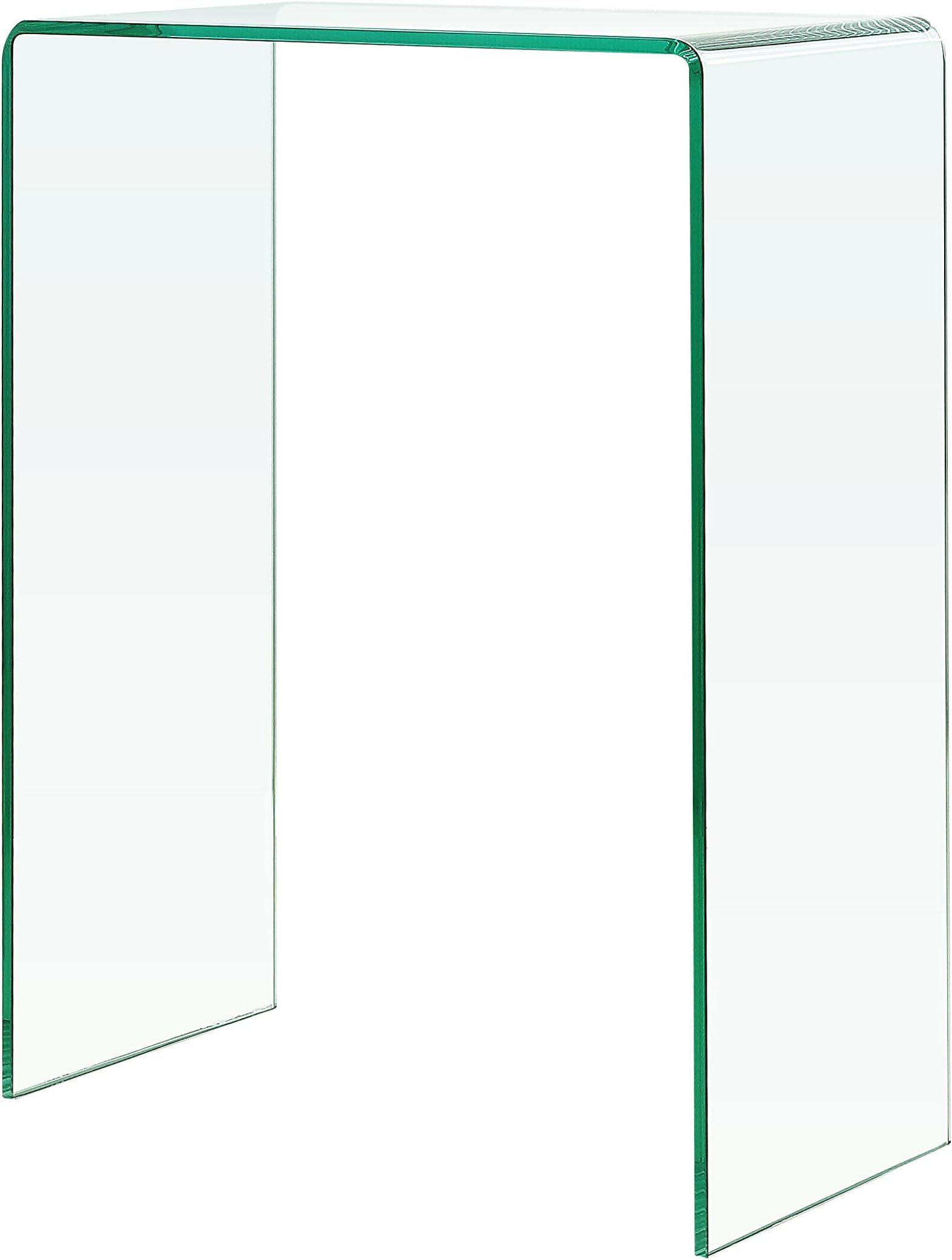 Amalfi Bent Glass Console Table