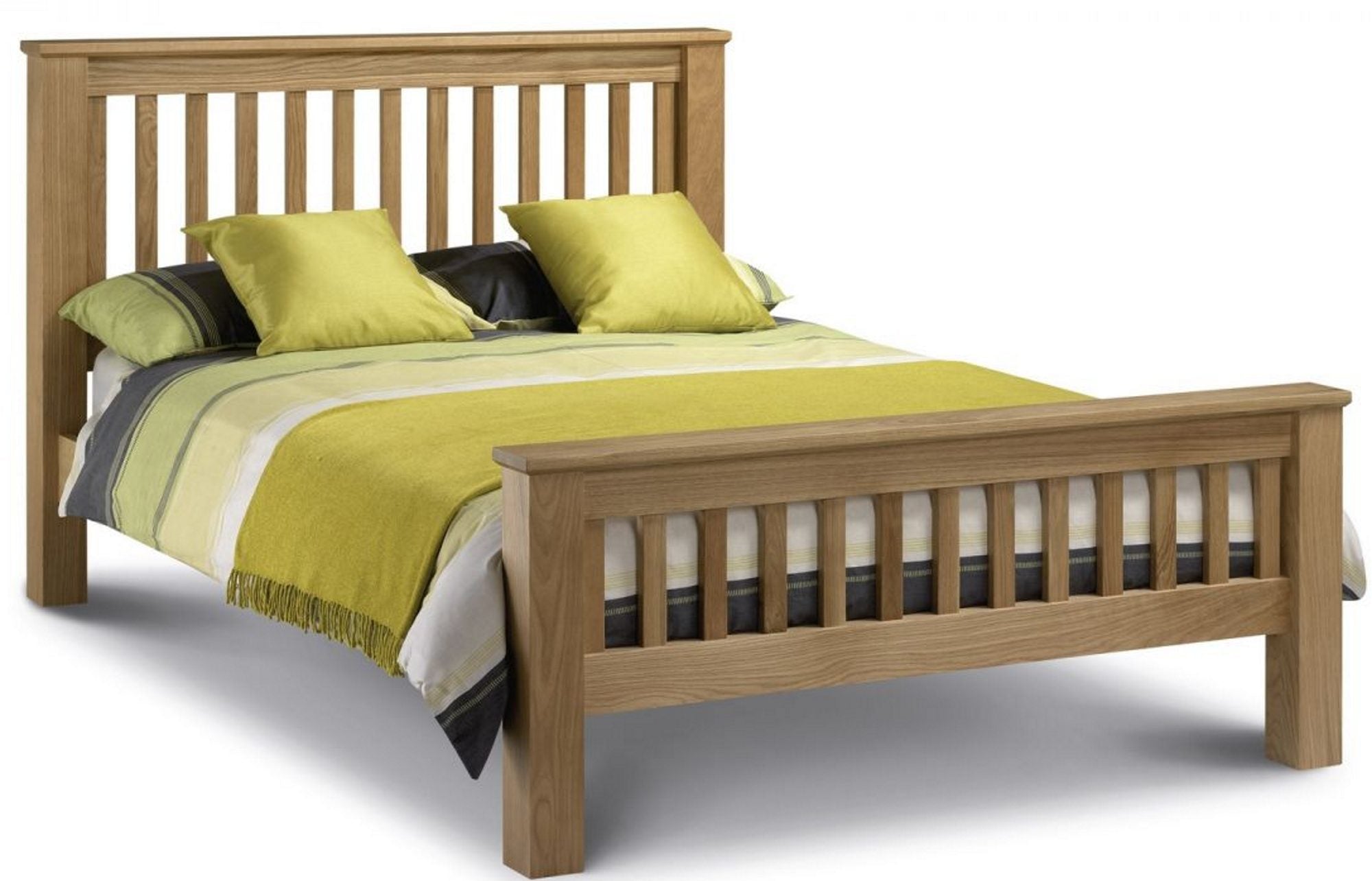 Amsterdam Oak Bed Hfe 135Cm