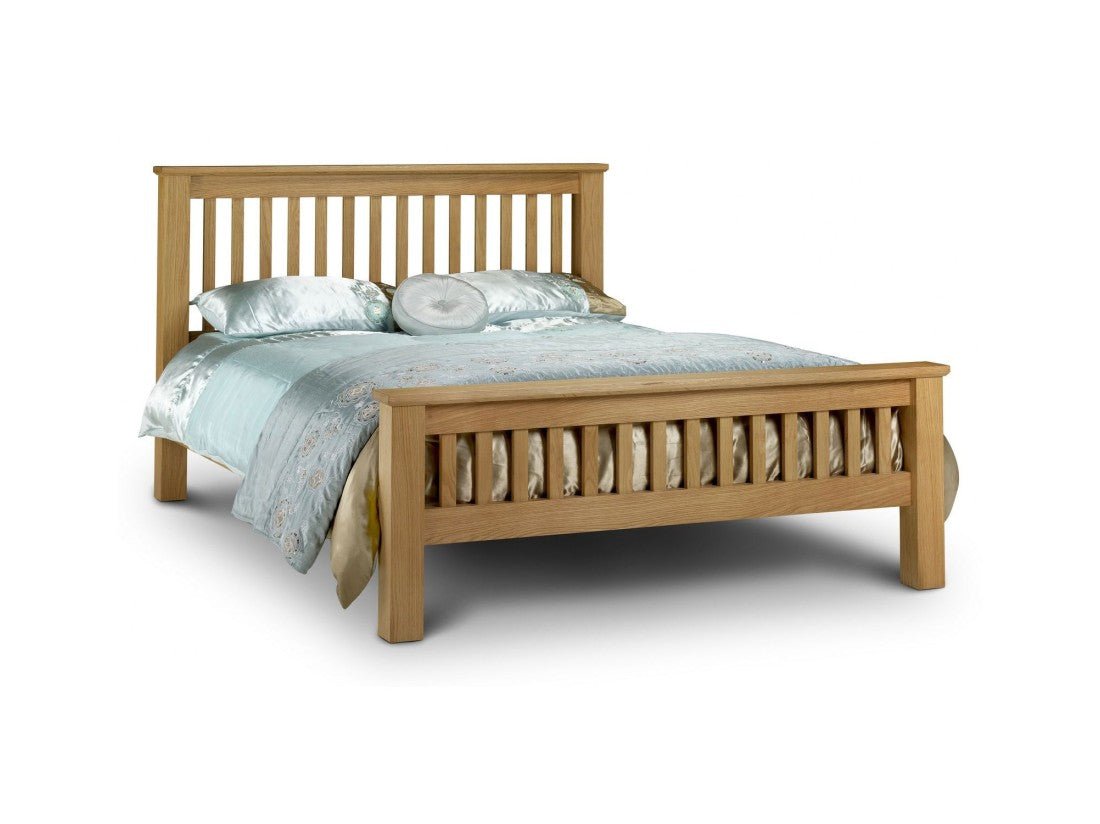 Amsterdam Oak Bed Hfe 135Cm