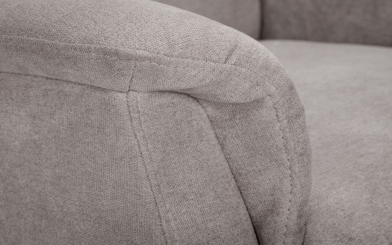 Ava Rise And Recline Chair Taupe Fabric