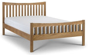 Bergamo Oak Bed 150Cm