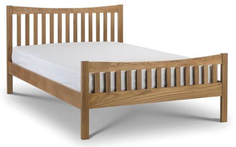 Bergamo Oak Bed 150Cm