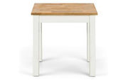 Coxmoor Lamp Table - Ivory & Oak