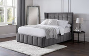 Gatsby Bed 135Cm - Light Grey
