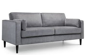 Hayward 3 Seater - Grey Chenille Fabric