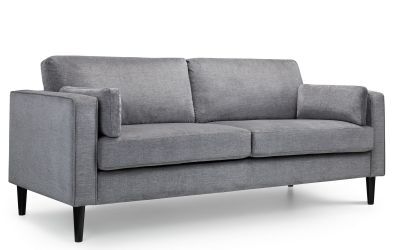 Hayward 3 Seater - Grey Chenille Fabric