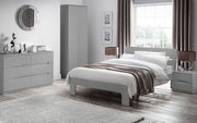 Manhattan Bed 150Cm - Grey