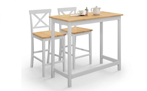 Marlow Bar Set - Elephant Grey & Oak
