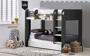 Mars Bunk & Underbed Charcoal & White