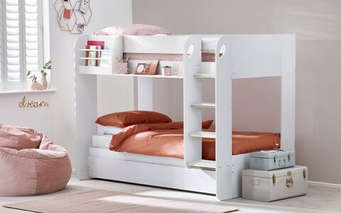 Mars Bunk & Underbed All White