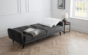 Monza Sofabed In Dark Grey Velvet