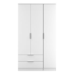 Pisa Tall Triple 2 Drawer Robe