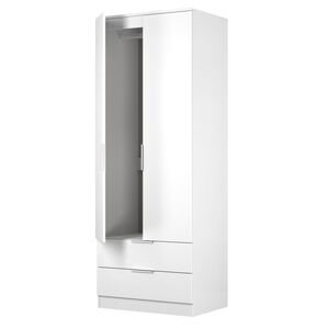 Pisa Tall 2'6 2 Drawer Robe