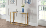 Scala Console Table - Gold