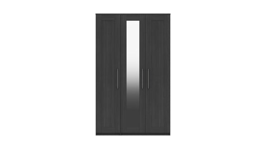 Tall 3 Door Robe With Mirror